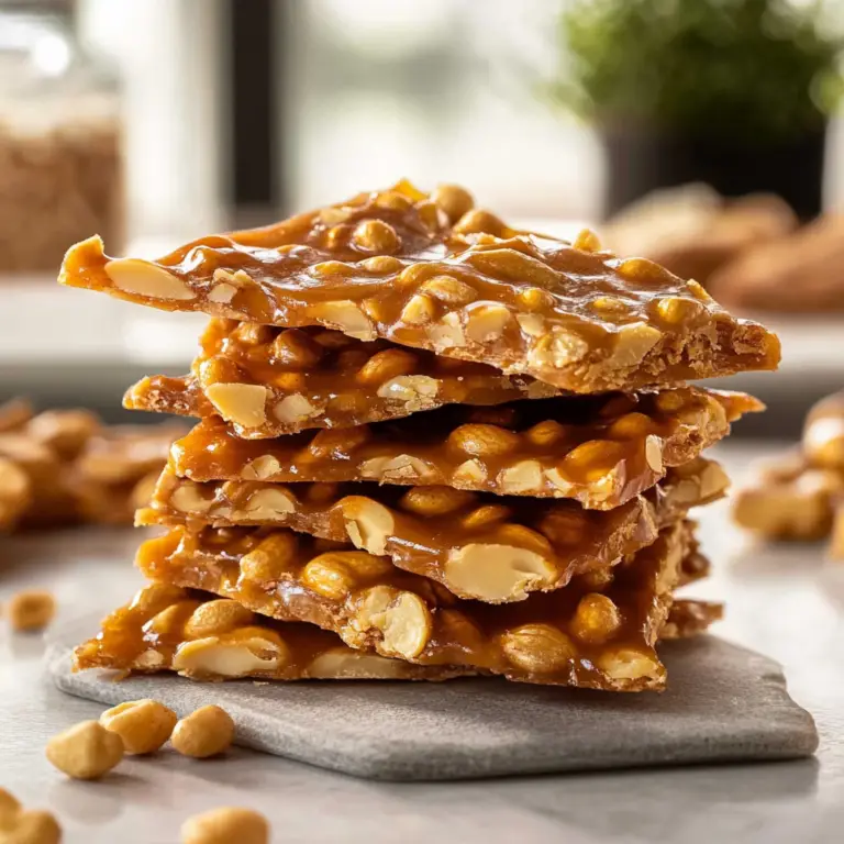 Homemade Peanut Brittle Treats