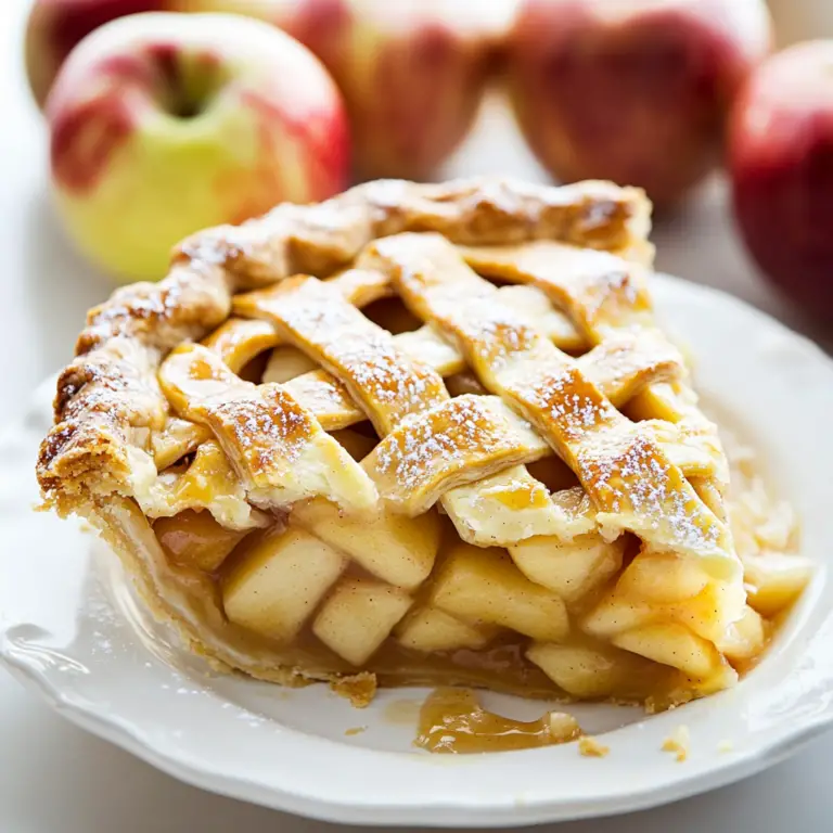 Classic Apple Pie Freshly Baked