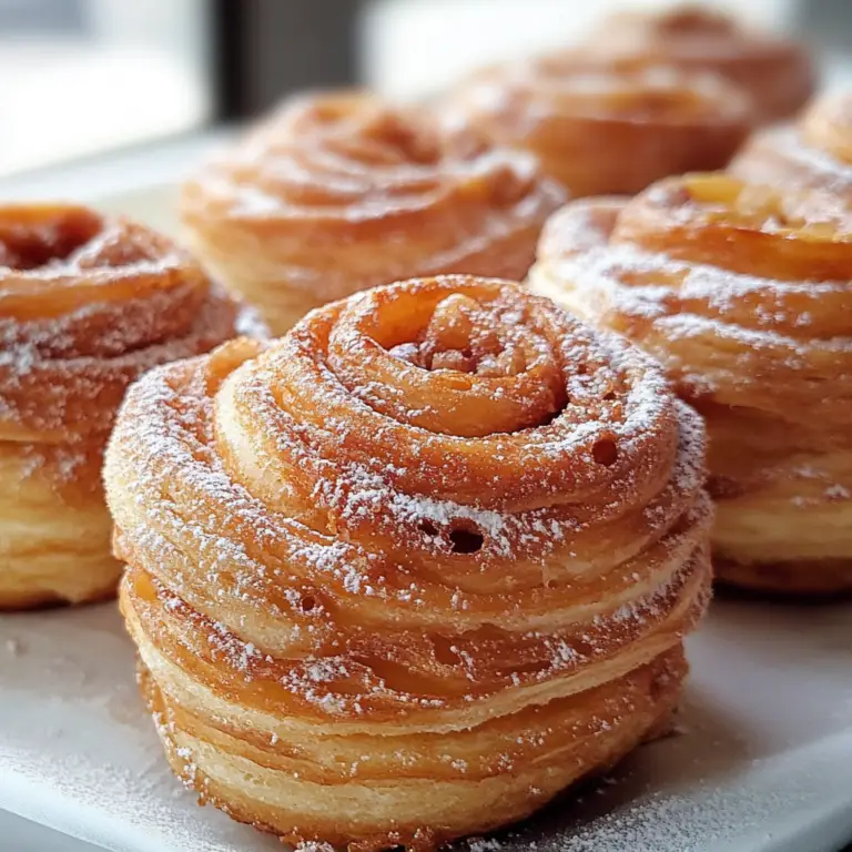 Delicious Churro Cruffins