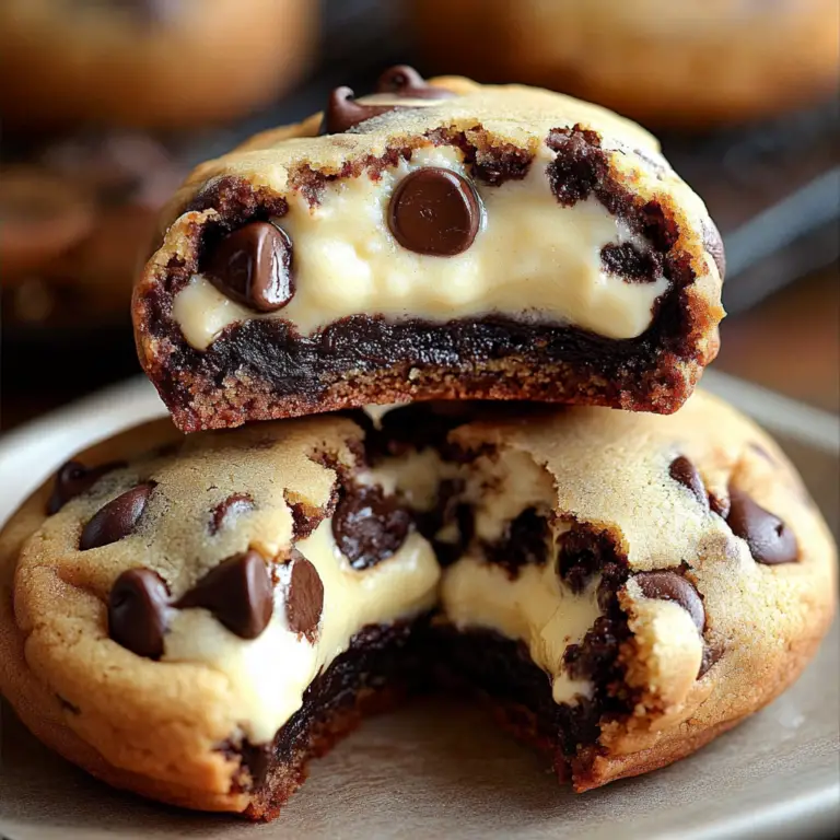 Cheesecake Stuffed Chocolate Chip Cookies