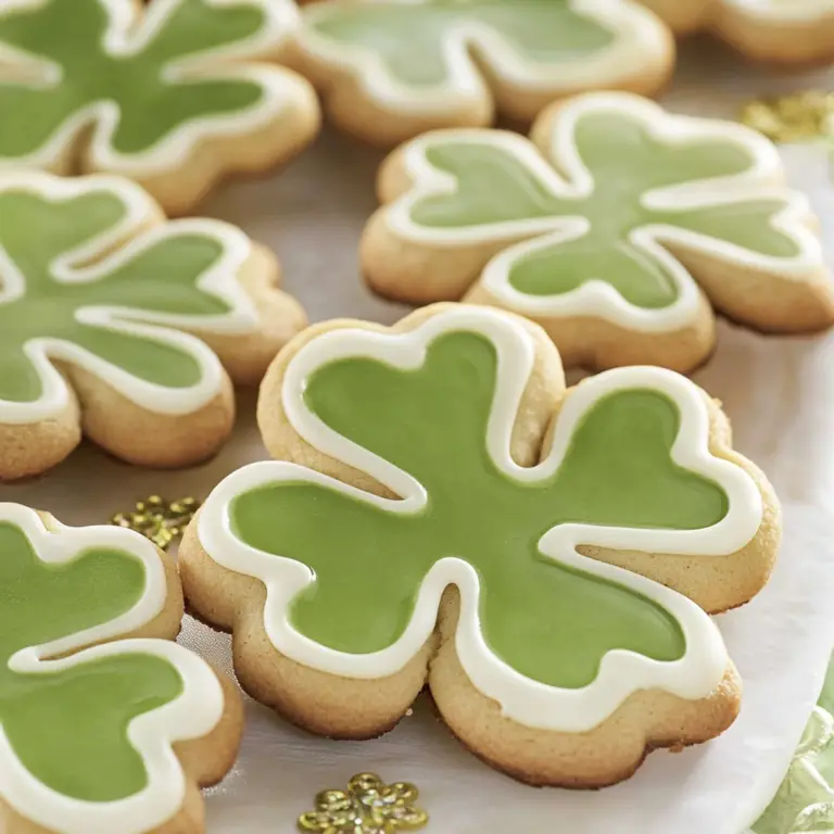 Shamrock Cookies Fresh Out of the Oven
