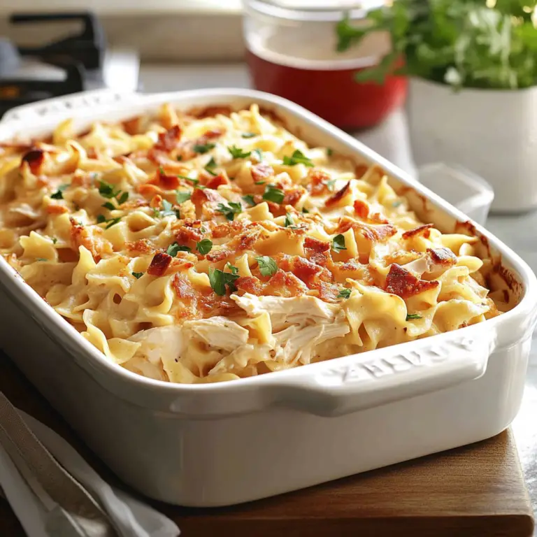 Delicious Chicken Noodle Casserole