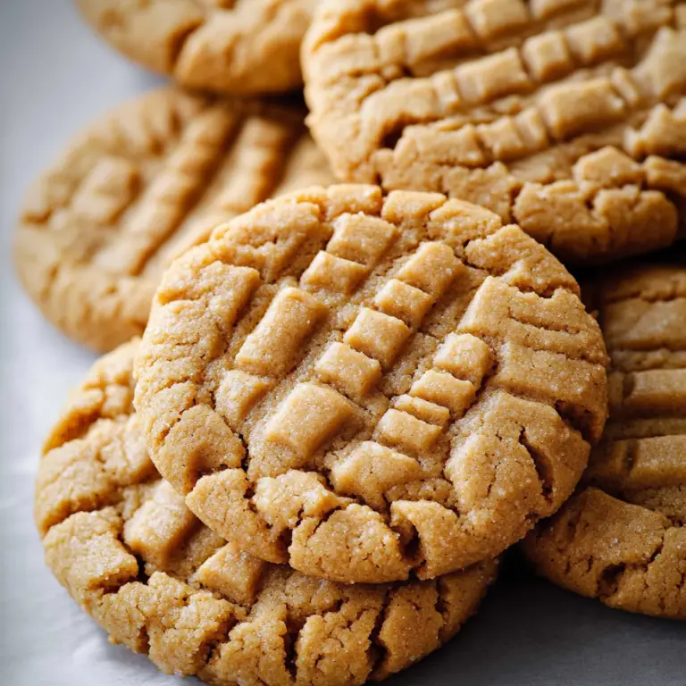 Classic Peanut Butter Cookies