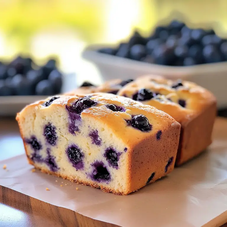 Blueberry Cream Cheese Bread