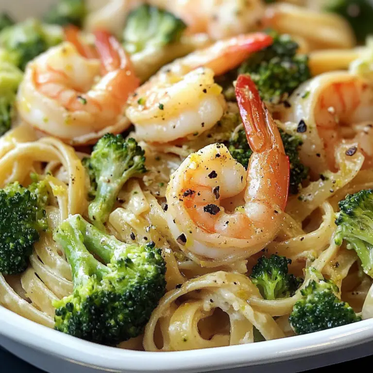 Lemon Pepper Shrimp Pasta