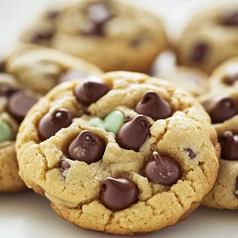 Easter Chocolate Chip Cookies