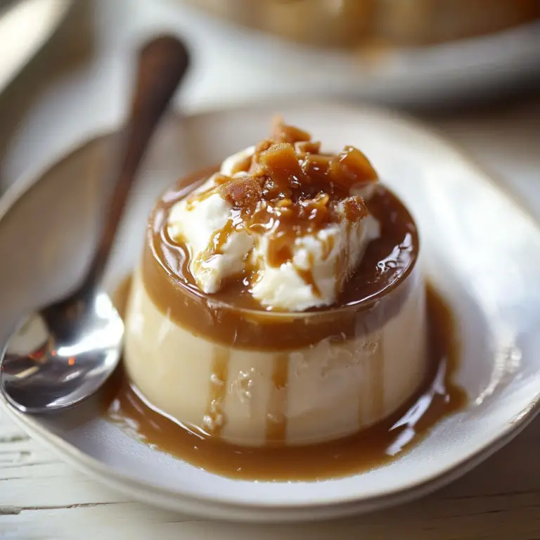 Delicious Homemade Butterscotch Pudding