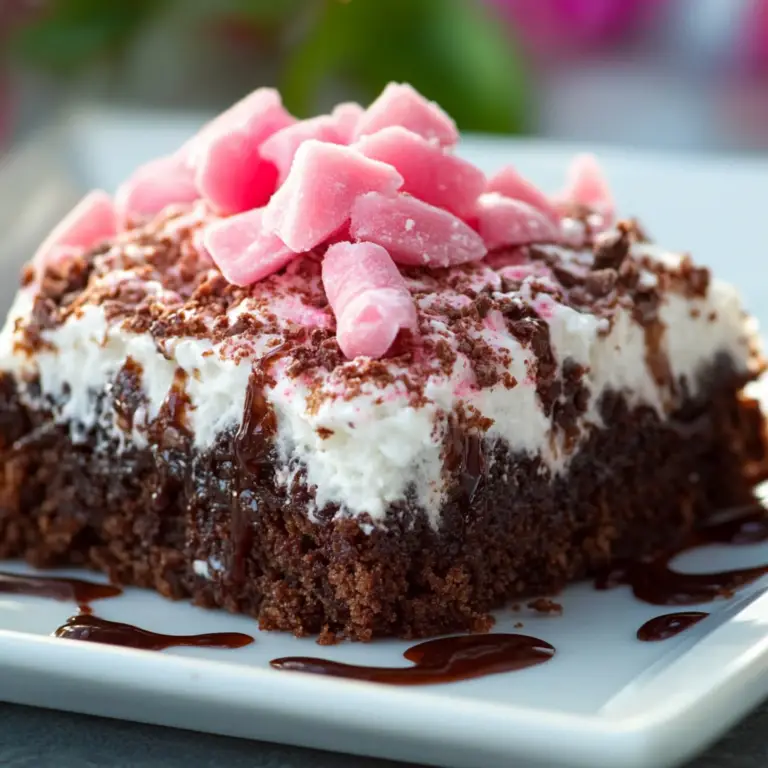 Delicious Sno Ball Brownies