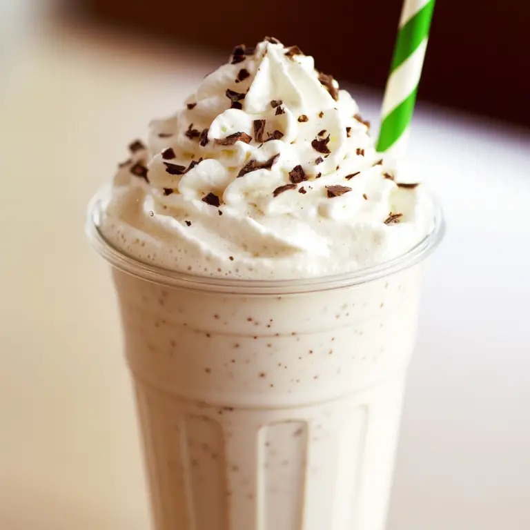 Vanilla Bean Frappuccino