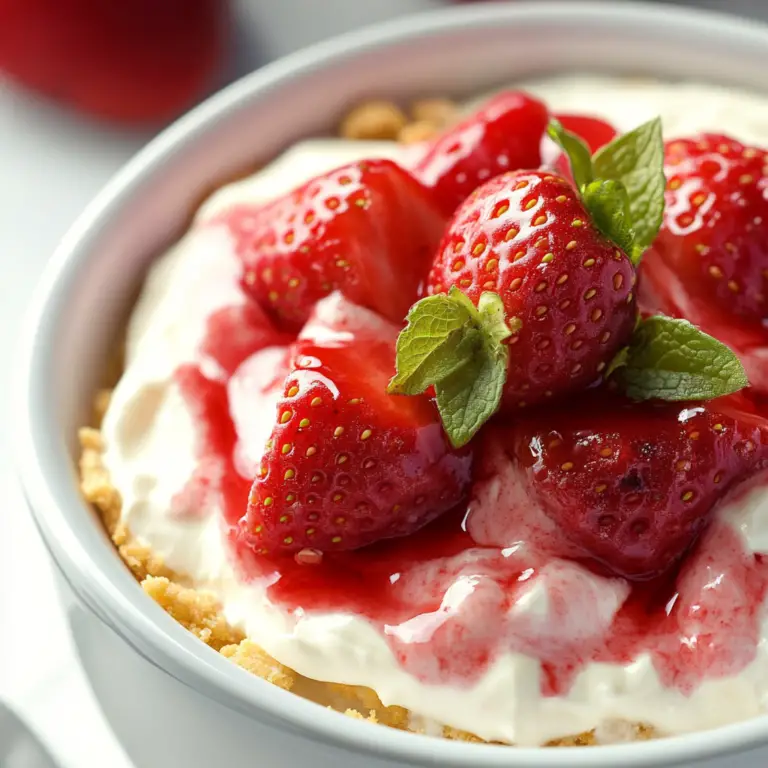 Strawberry Cheesecake Dip