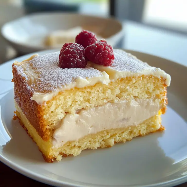 Vanilla Pudding Cake