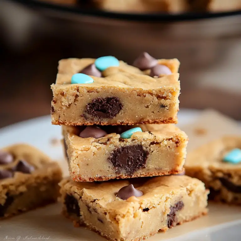 Easter Cake Mix Cookie Bars