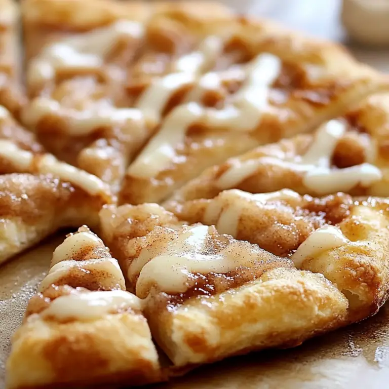 Cinnamon-Sugar Pizza Crescent Rolls