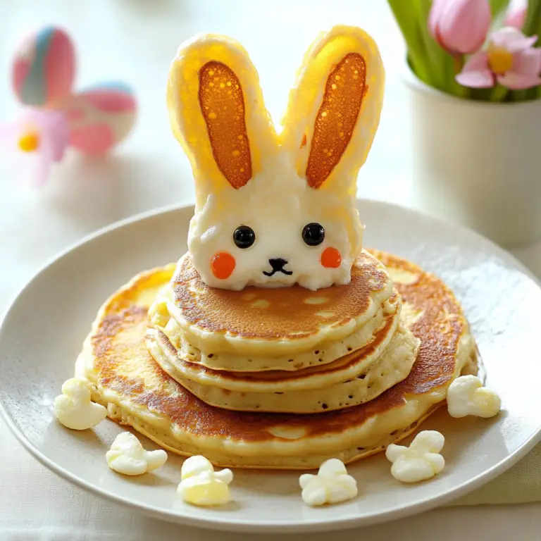 Easter Bunny Pancakes
