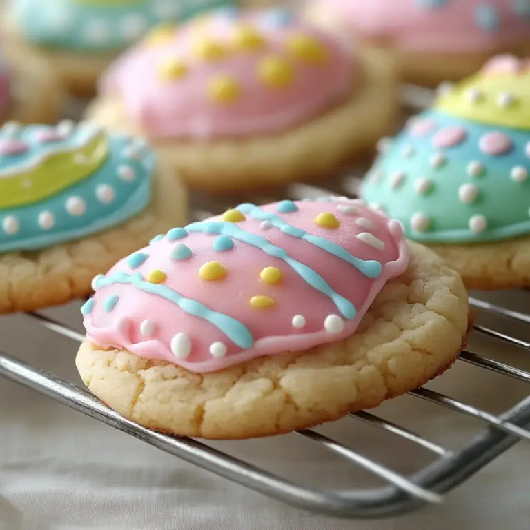 Easter Egg Sugar Cookies