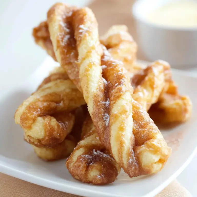 Sweet Cinnamon Twists Freshly Baked