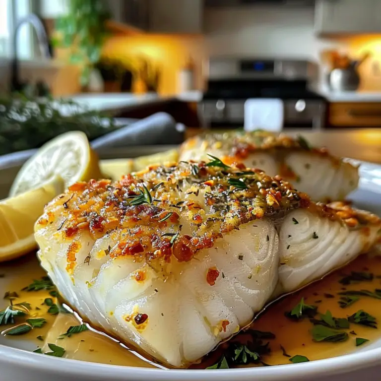 Baked Cod Recipe | Easy & Flavorful Dinner Idea