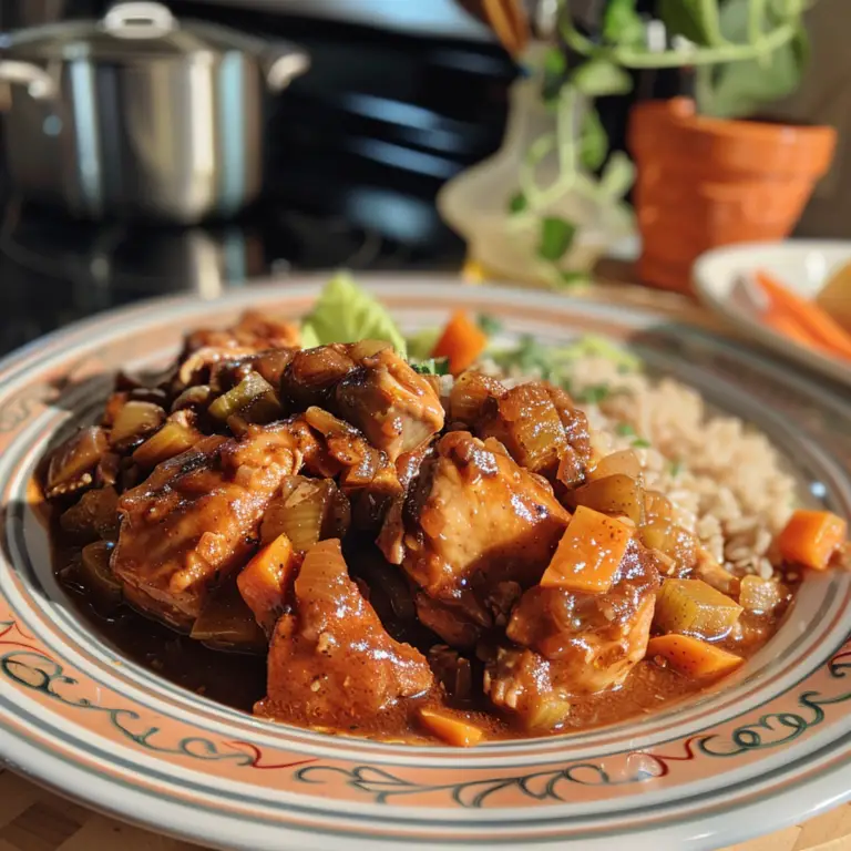 Brown Stew Chicken Recipe