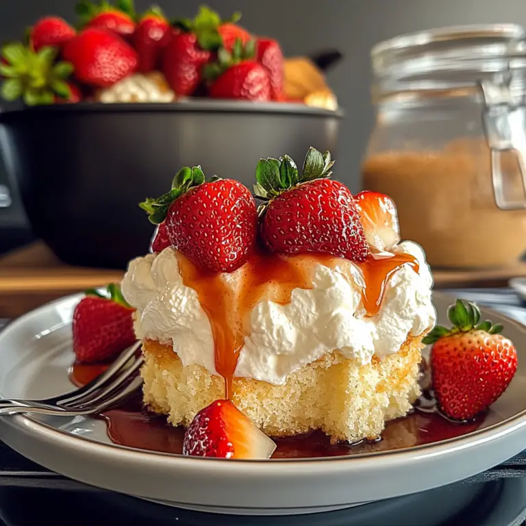 Mother's Day Strawberry Shortcake