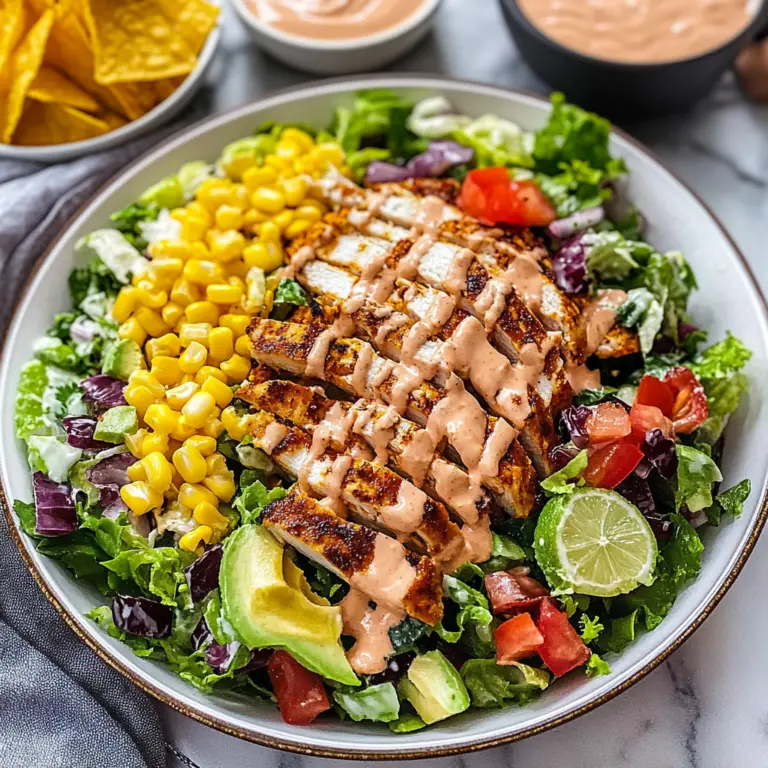 Chicken Taco Salad