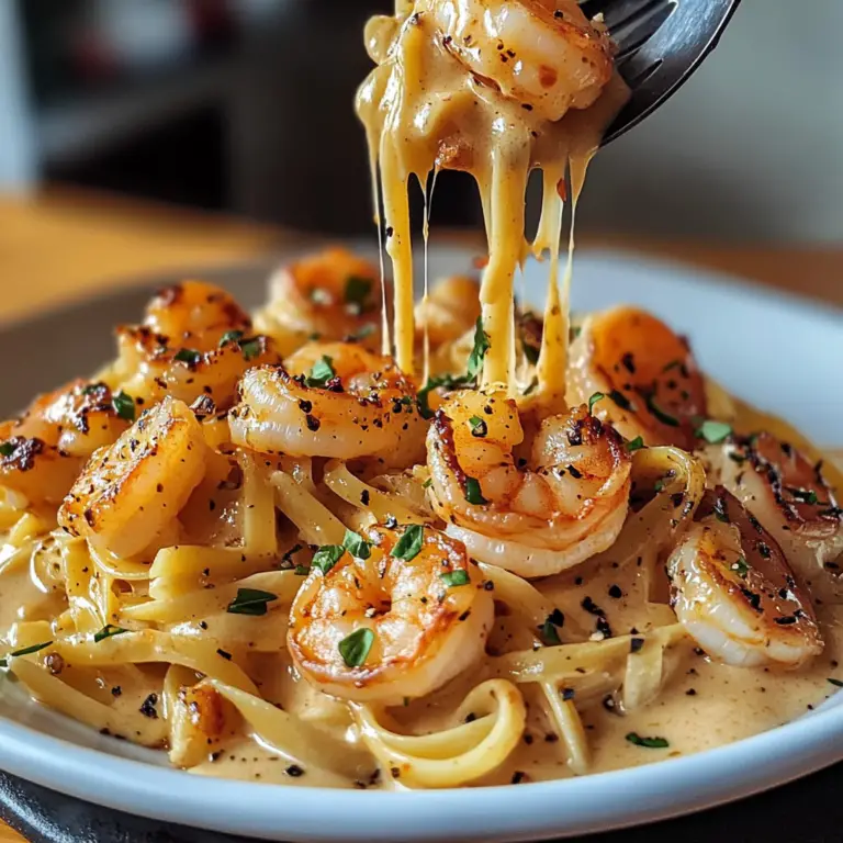 Garlic Butter Shrimp Pasta