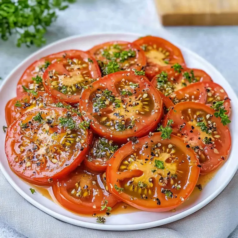 Marinated Tomatoes