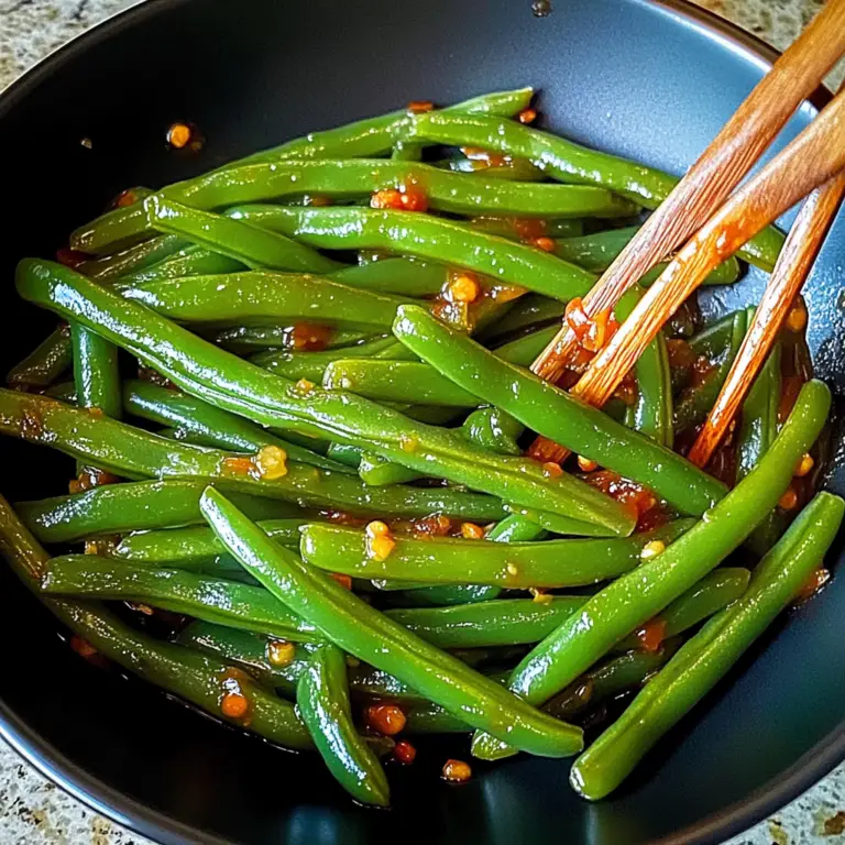 Thai Sweet Chili Green Beans