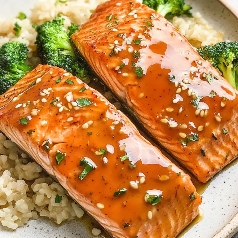 Maple Glazed Salmon