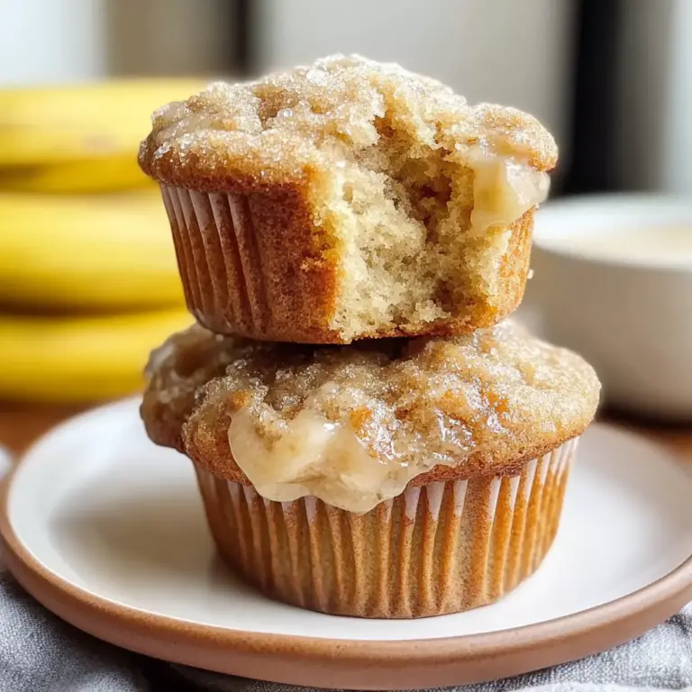Coffee Cake Banana Bread Muffins