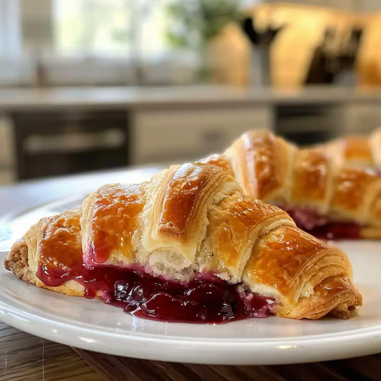 Cherry Pie Crescent Rolls Recipe Delight