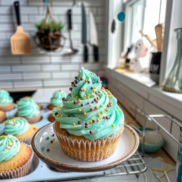 Robin's Egg Cupcakes