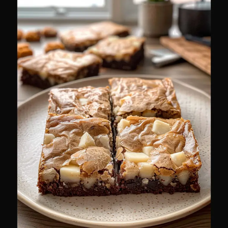 White Chocolate Brownies Recipe