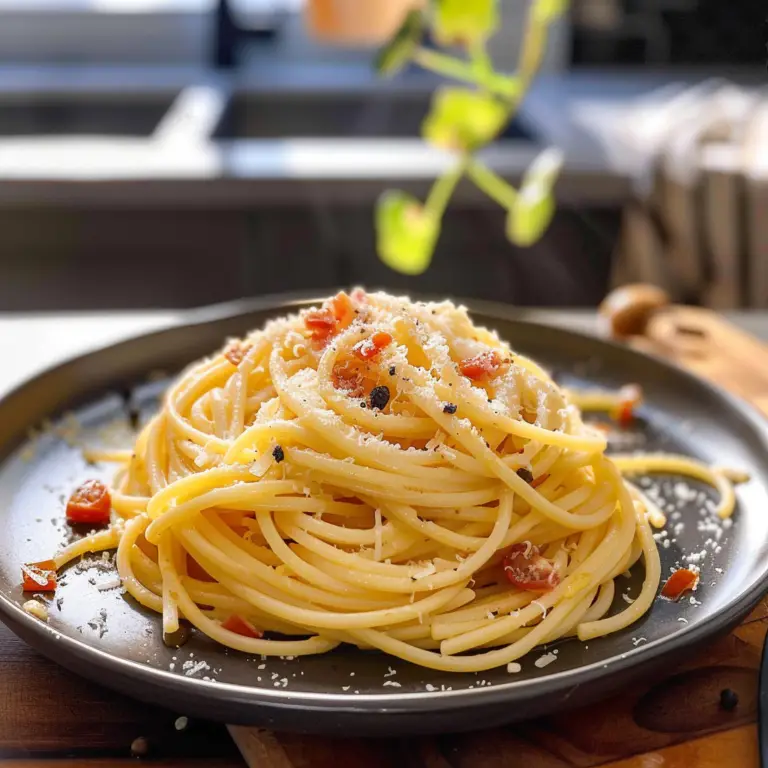 Classic Spaghetti Carbonara Recipe