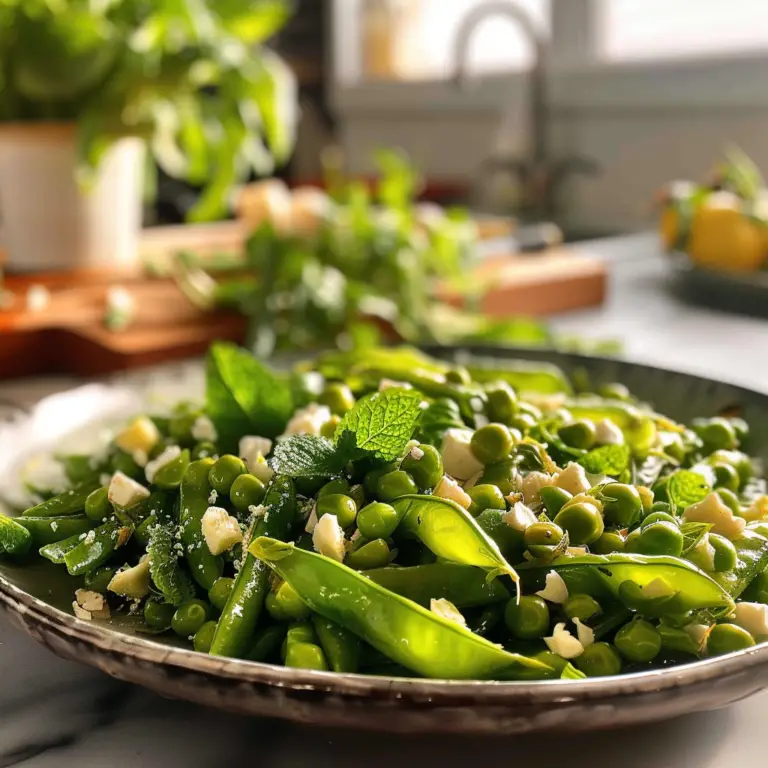Spring Pea and Mint Salad Recipe