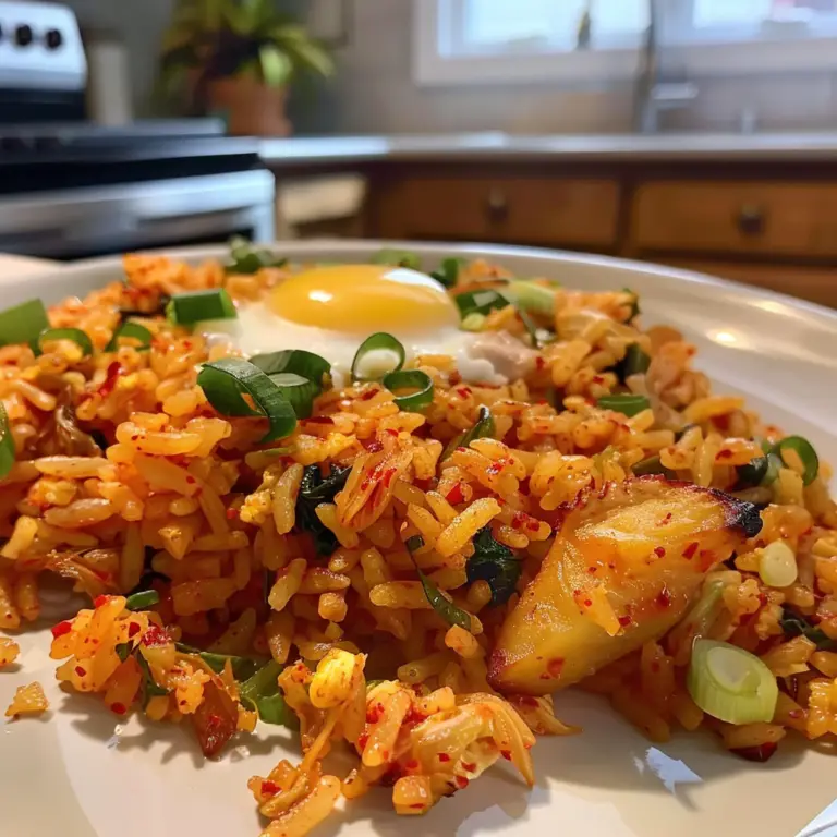 Irresistible Kimchi Fried Rice (Kimchi Bokkeumbap) Recipe