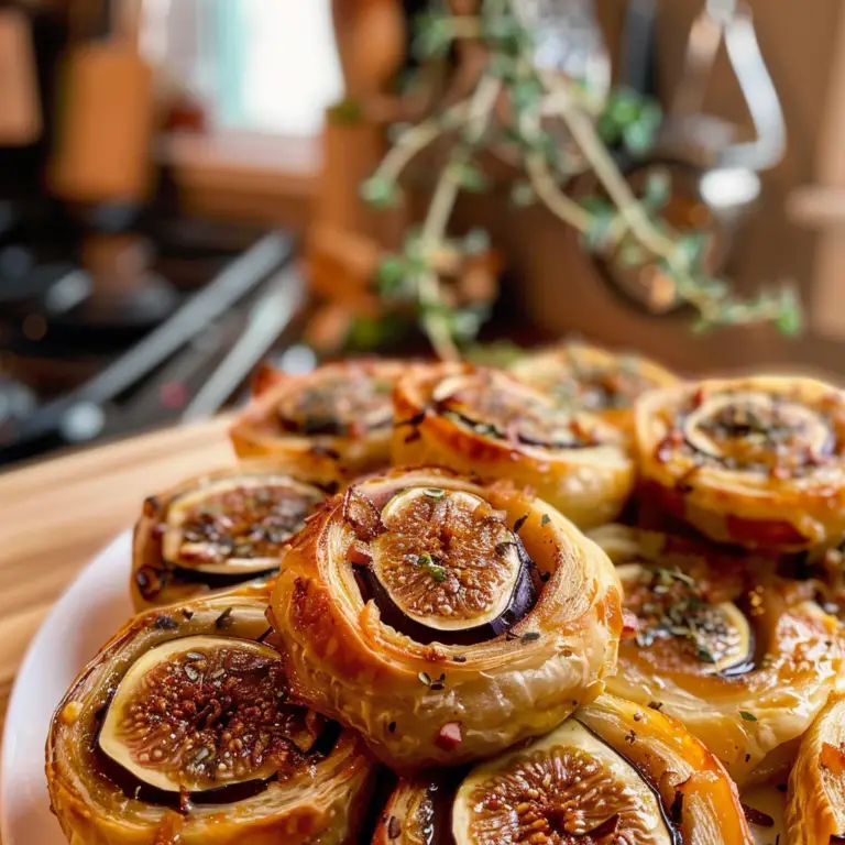 Fig and Goat Cheese Pinwheels
