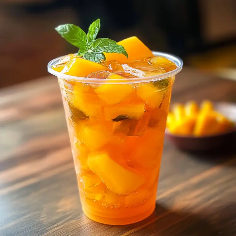 Mango Iced Tea