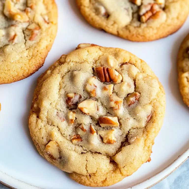 Butter Pecan Cookies