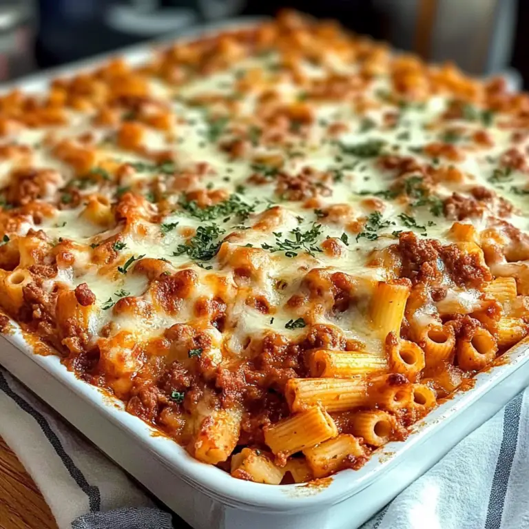 Million Dollar Baked Ziti