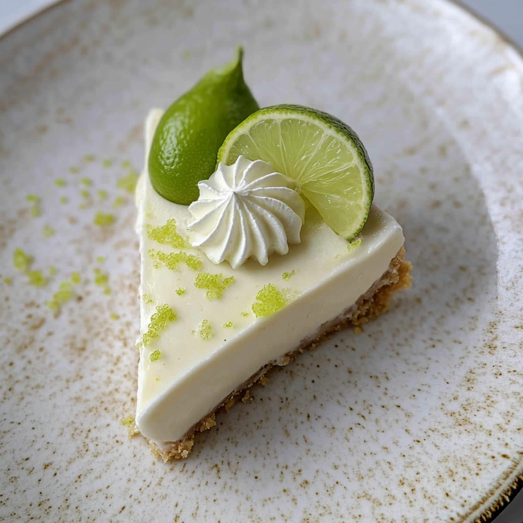 No Bake Key Lime Pie