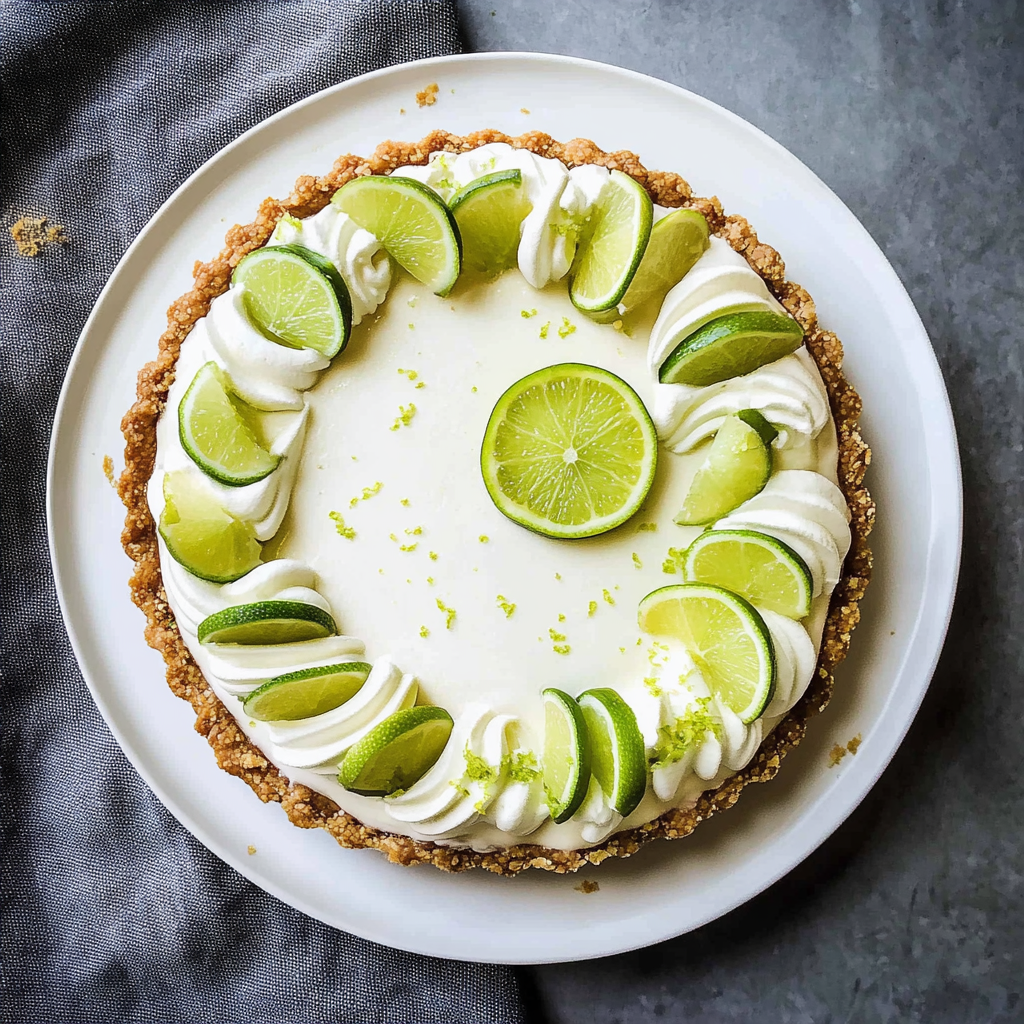 No Bake Key Lime Pie