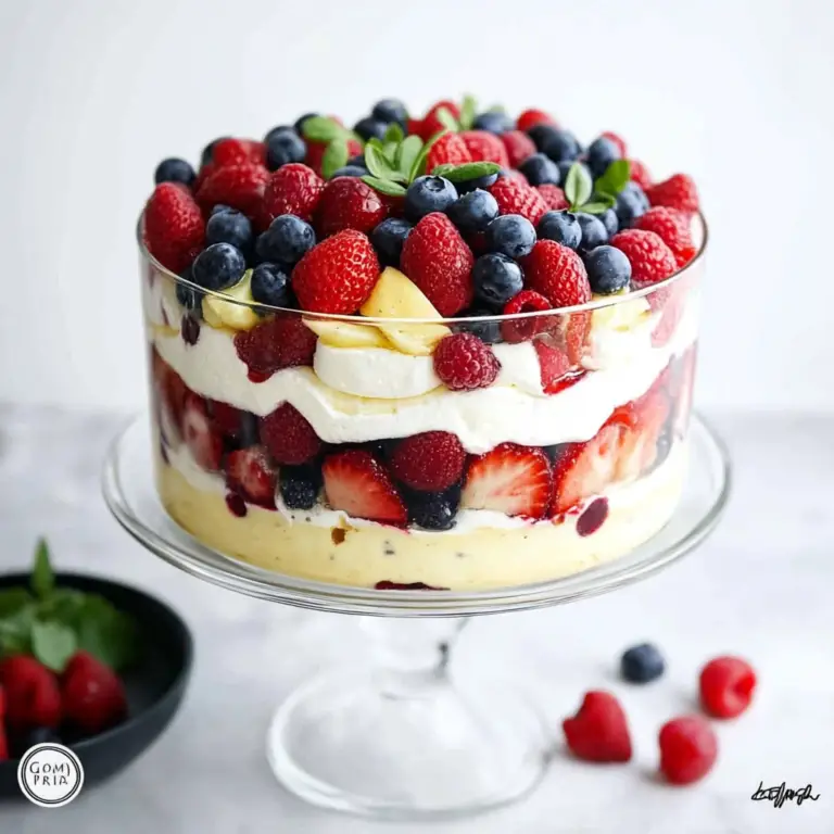 Tres Leches Berry Trifle