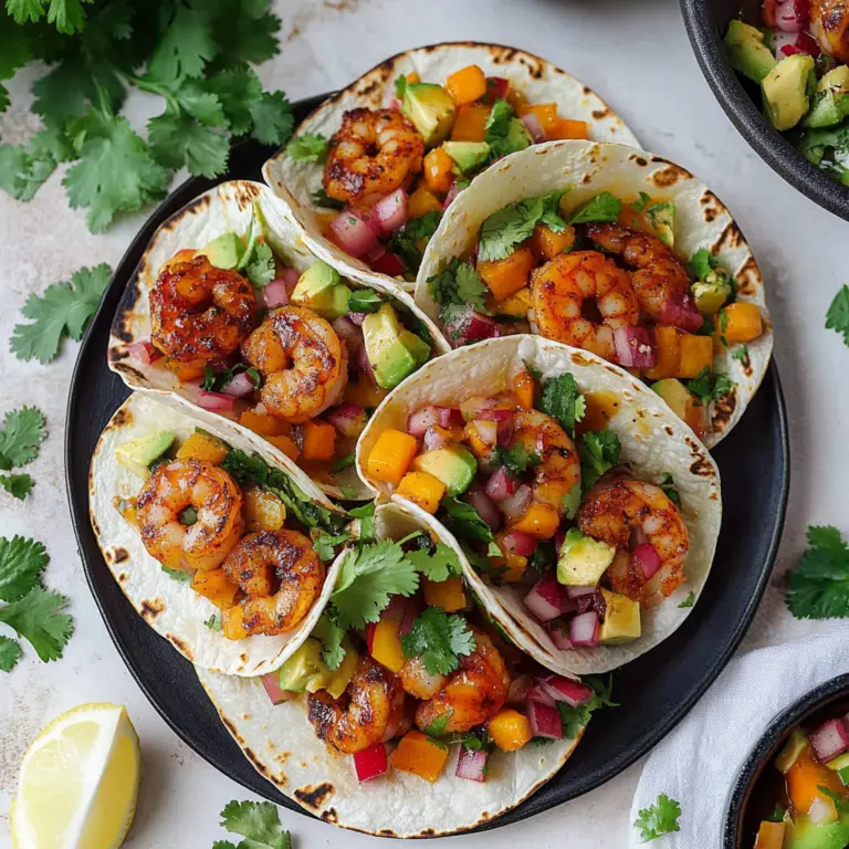 Honey-Chipotle Grilled Shrimp Tacos