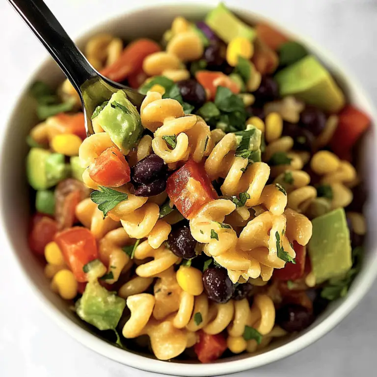 Cowboy Caviar Pasta Salad
