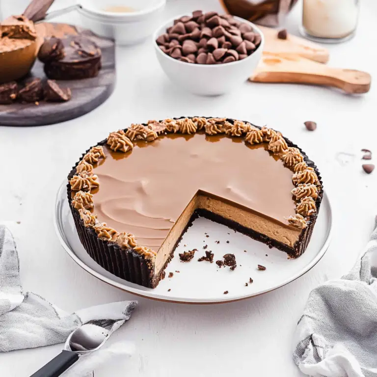 No-Bake Peanut Butter Cup Pie