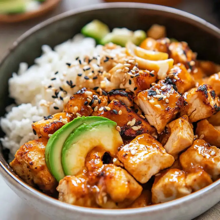 Hot Honey Chicken Bowls
