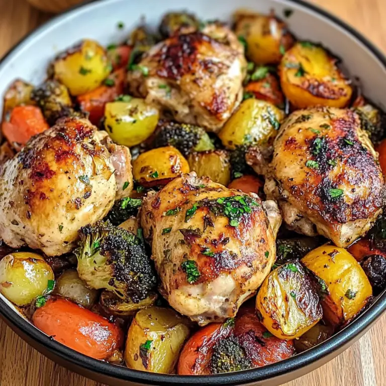 Roasted Garlic Chicken and Vegetables