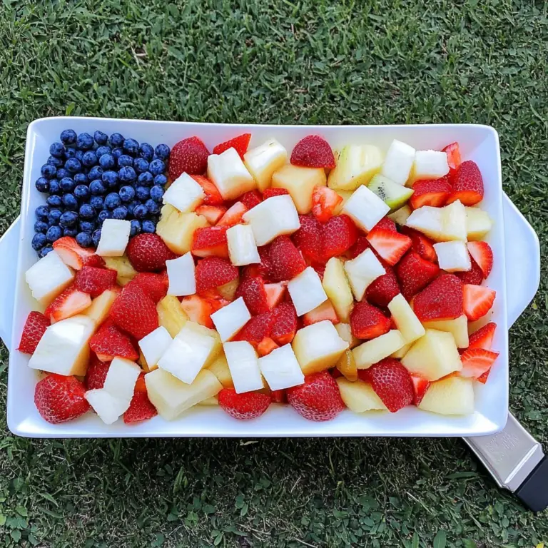 Patriotic Fruit Platter
