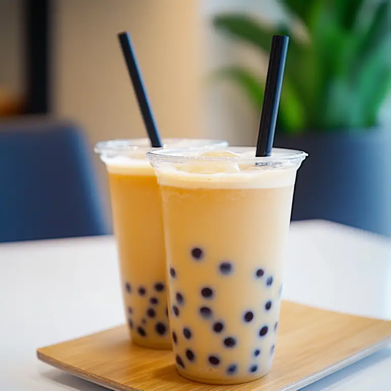 5-Minute Brown Sugar Bubble Tea