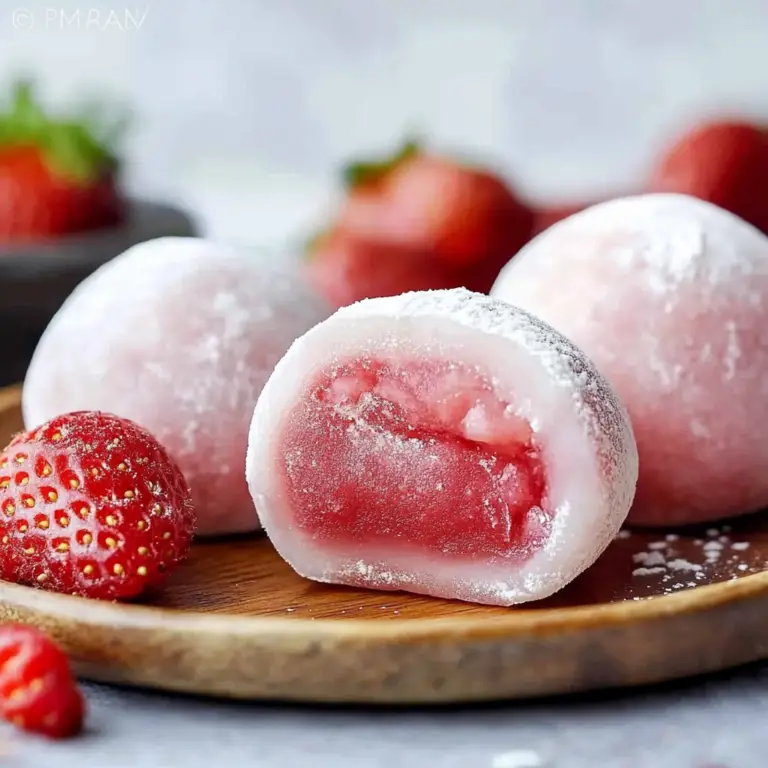 Strawberry Mochi